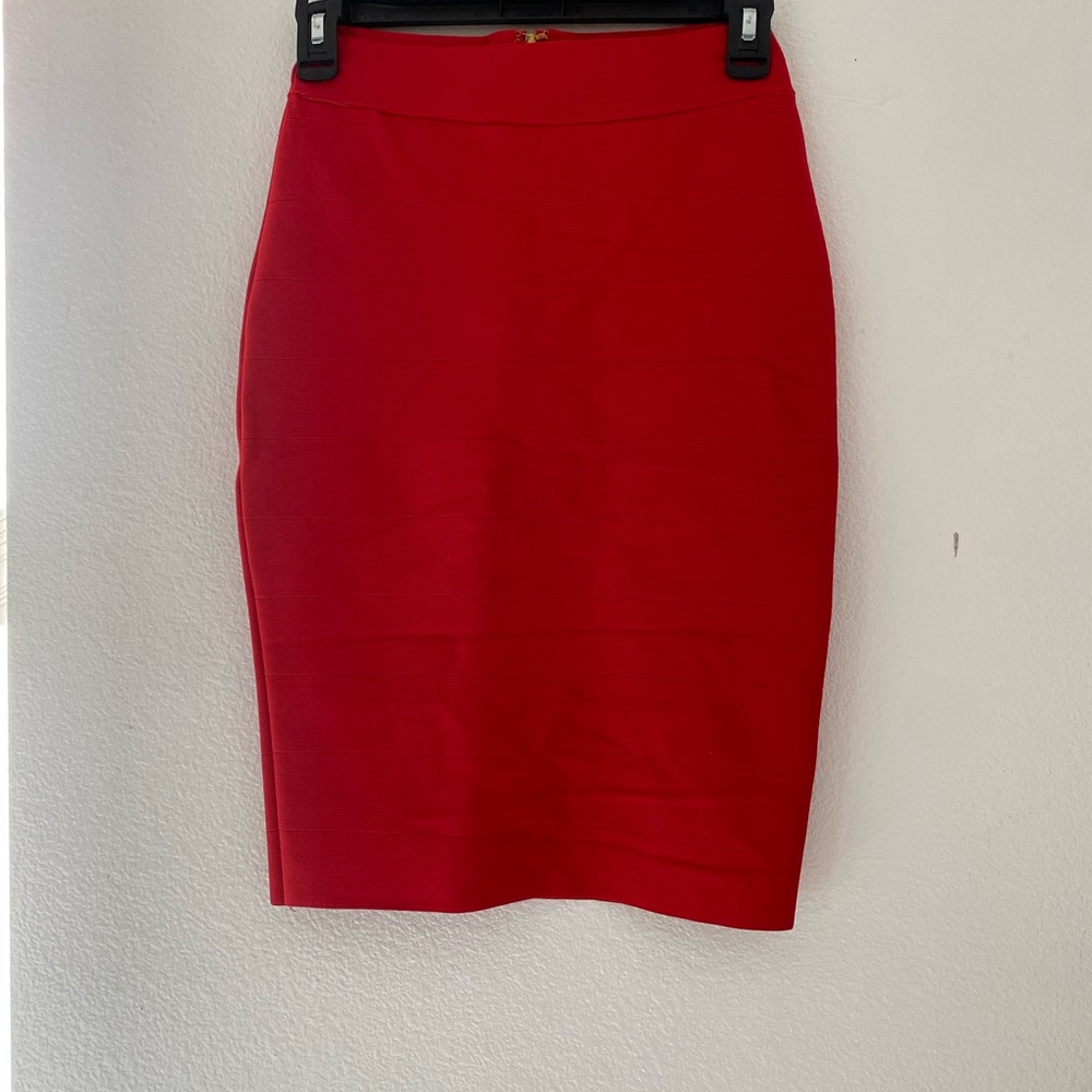 Elegant Red Skirt
